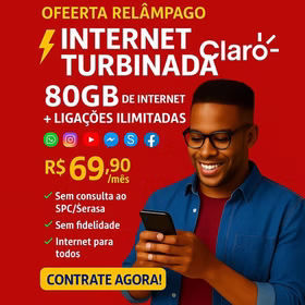 Planos de internet turbinada